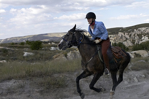 relief riders, cappadocia, turkey, marc lecureuil, horseback riding