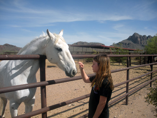 Jason and his daughter experienced an exceptional horseback riding vacation at White Stallion Ranch in Tucson, Arizona