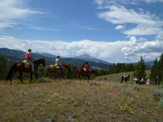 "Lone Mountain Ranch Horseback Riding"
