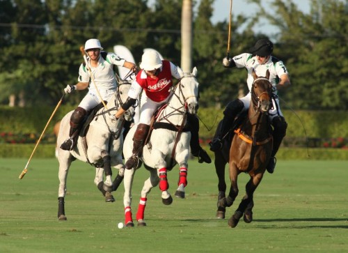 Coco Cola vs Villa Del Lago polo match