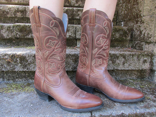 "Ariat" cowboy boots