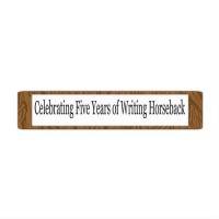 "Writing Horseback" blog