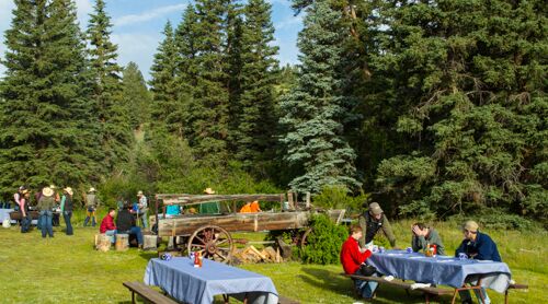breakfast ride, 4ur ranch, colorado