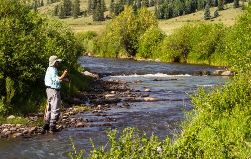 fly fishing, 4ur ranch, colorado
