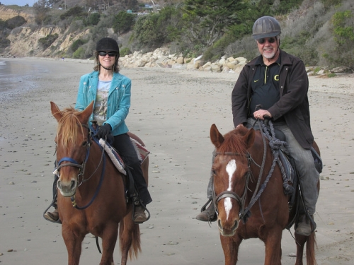nancy brown, santa barbara, horseback riding